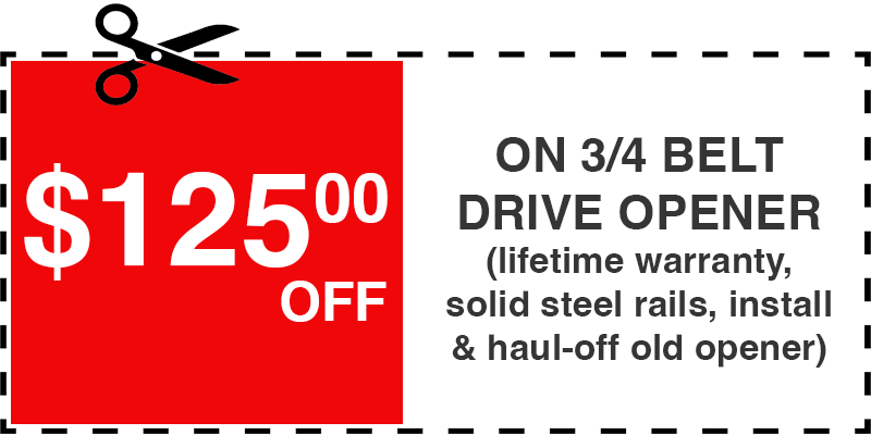 125 off garage door opener Yorktown