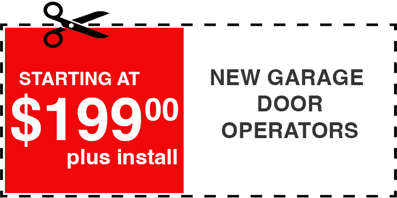 199 garage door operators Yorktown