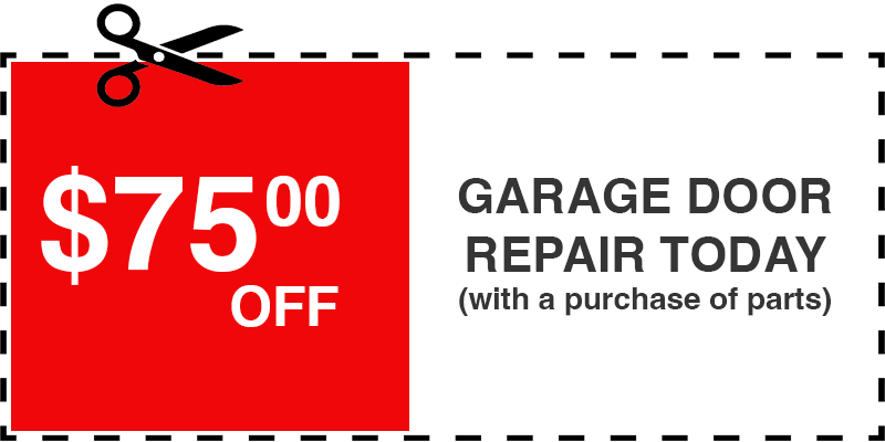 75 off garage door repair Yorktown