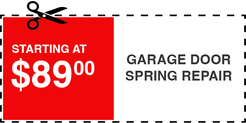 89 garage door SPRING repair Yorktown
